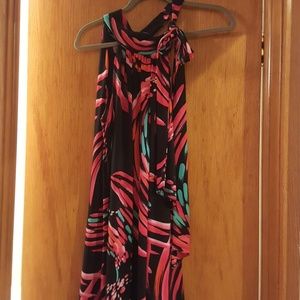 Fun, flirty bright sun dress